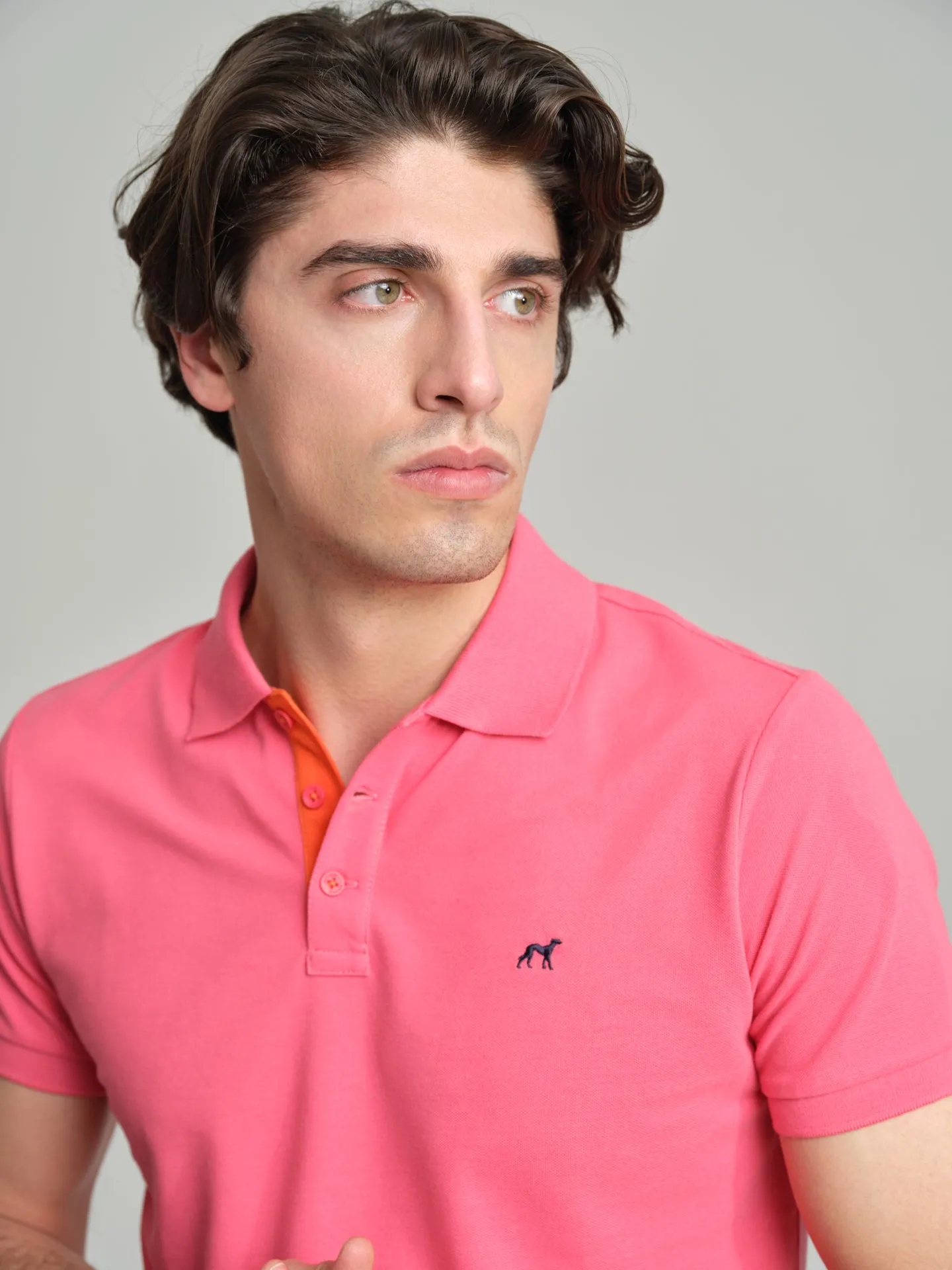 89 Edition Capsule Collection K-Easy contrasts piquet polo shirt