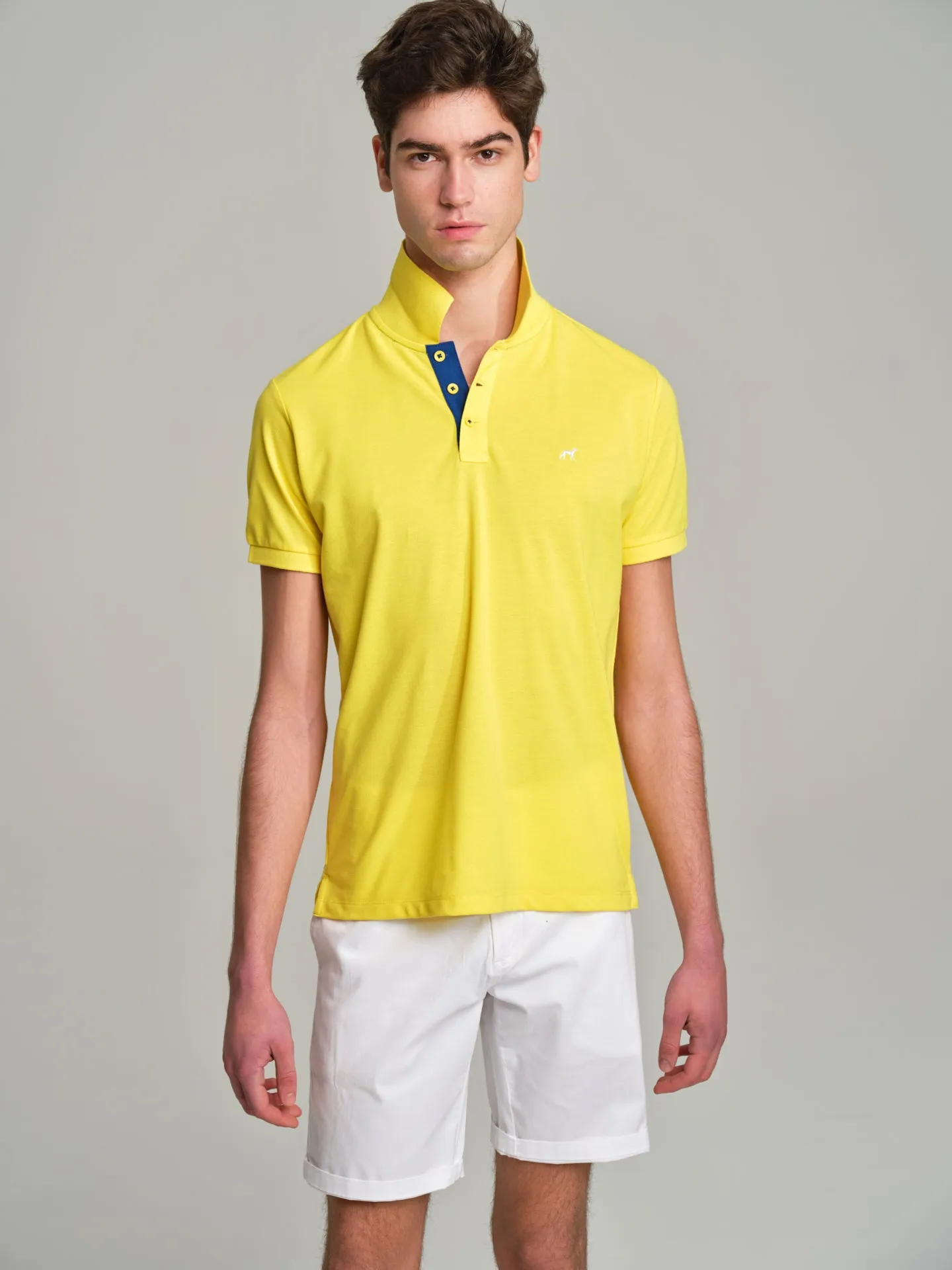 89 Edition Capsule Collection K-Easy contrasts piquet polo shirt