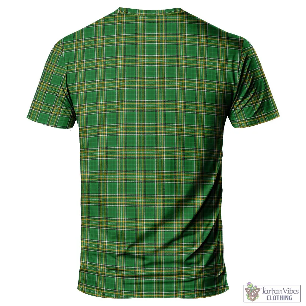 Baker Irish Clan Tartan T-Shirt with Family Seal