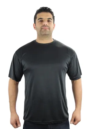 Black T-Shirt 100% Polyester