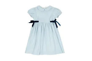 Bow Dress - Light Blue