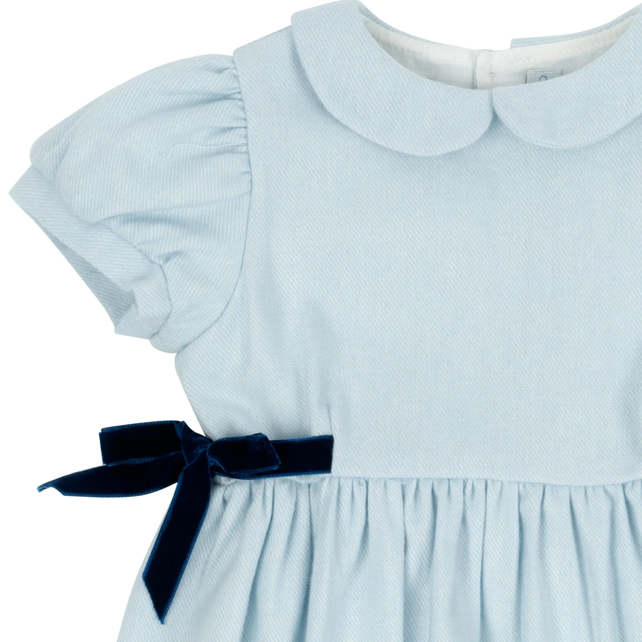 Bow Dress - Light Blue