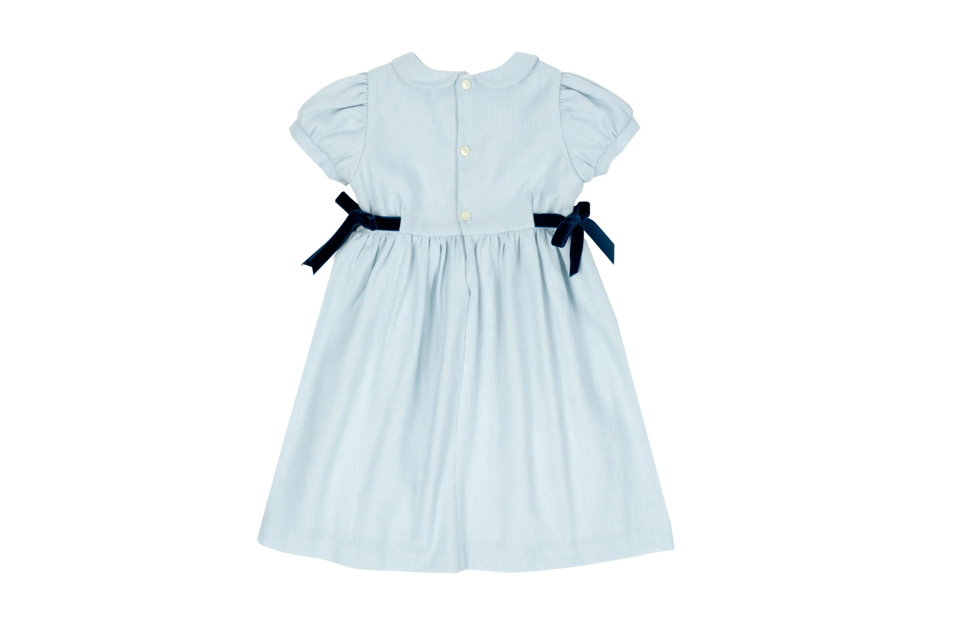 Bow Dress - Light Blue