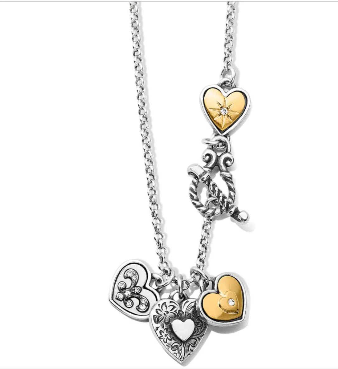 Brighton one heart short necklace