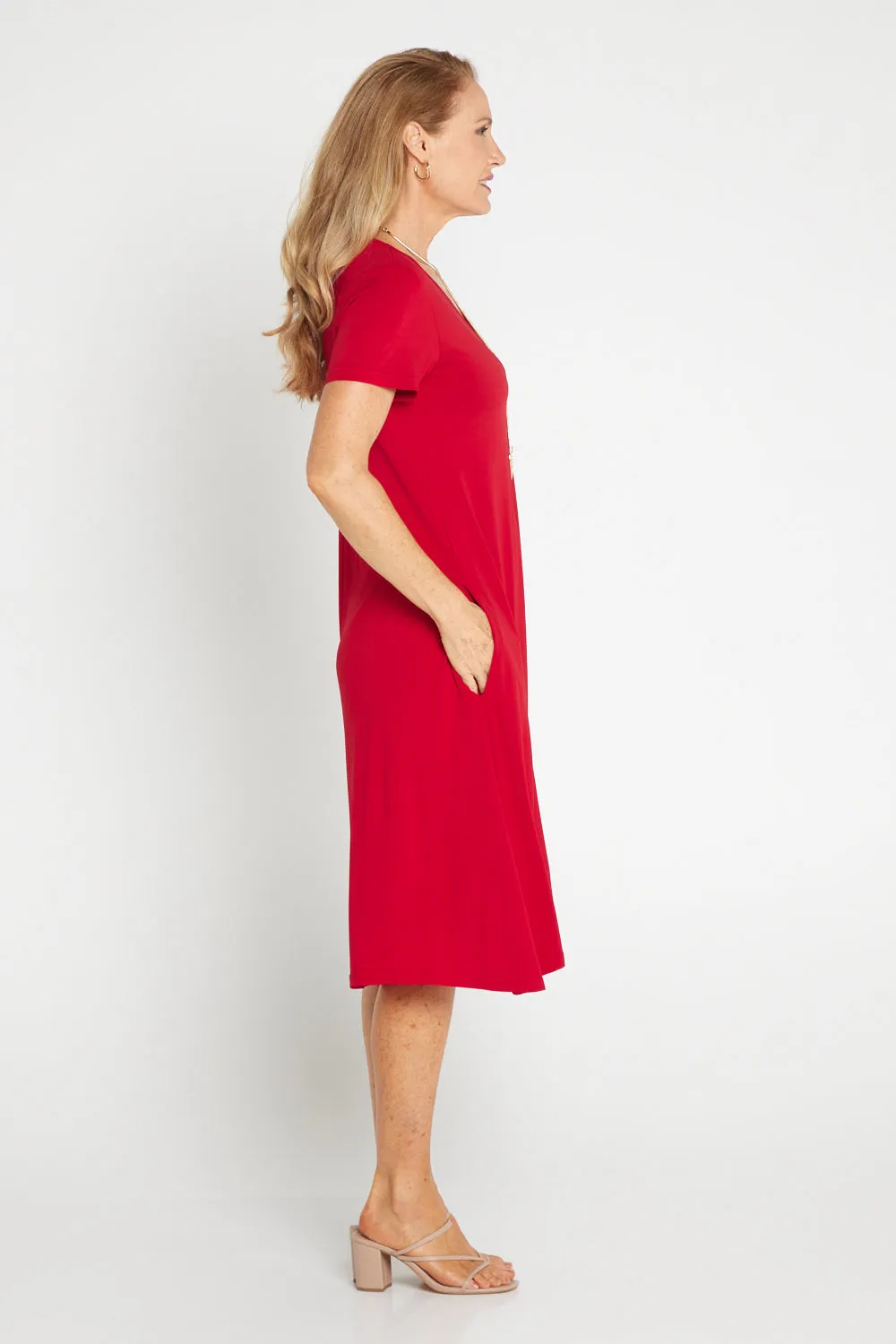 Christobel Dress - Red