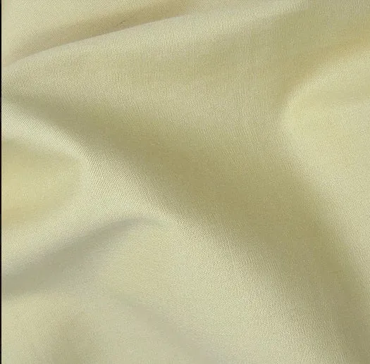 Cotton Poplin - Cream