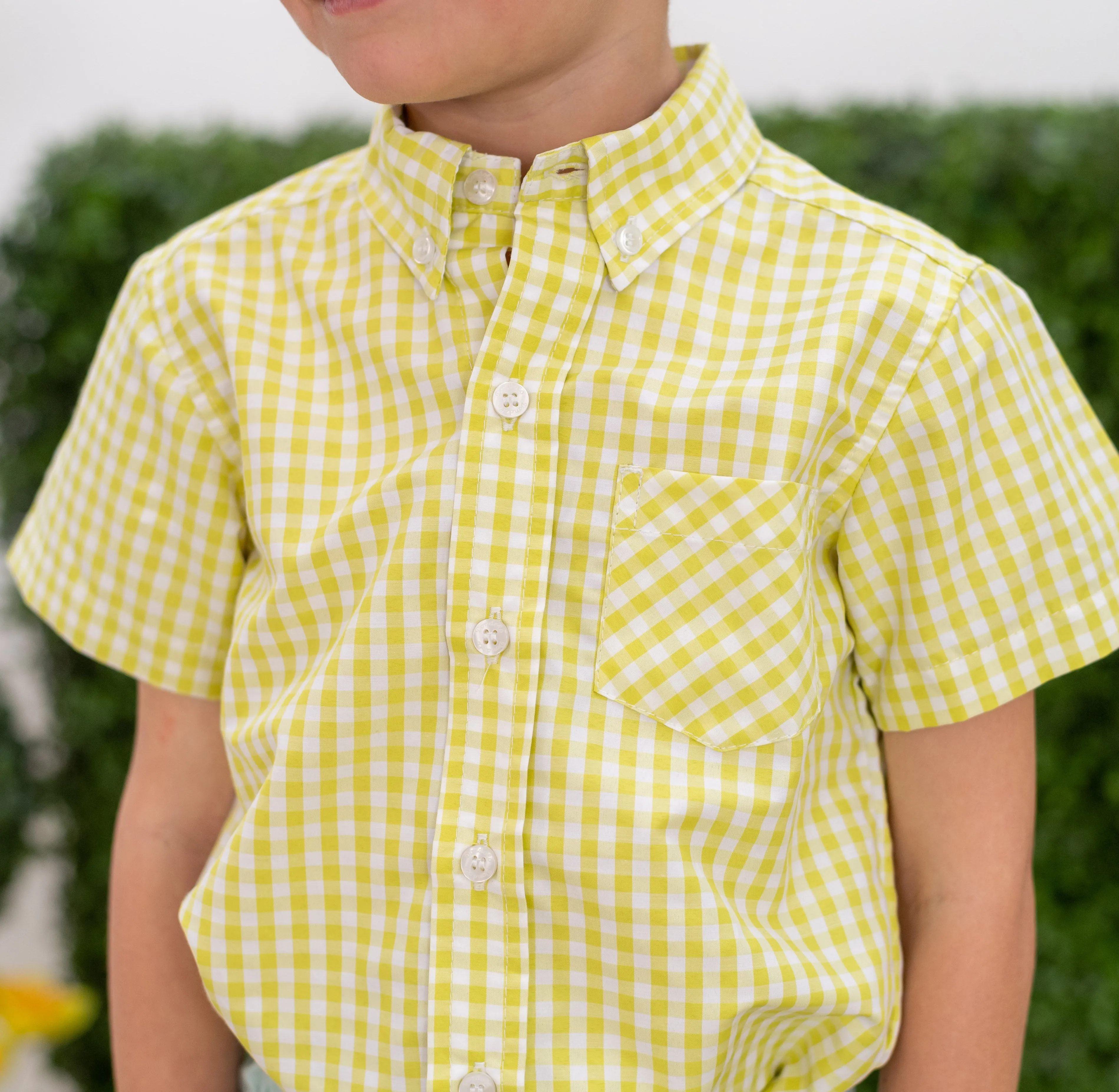 David Boy Button Down/Short Set