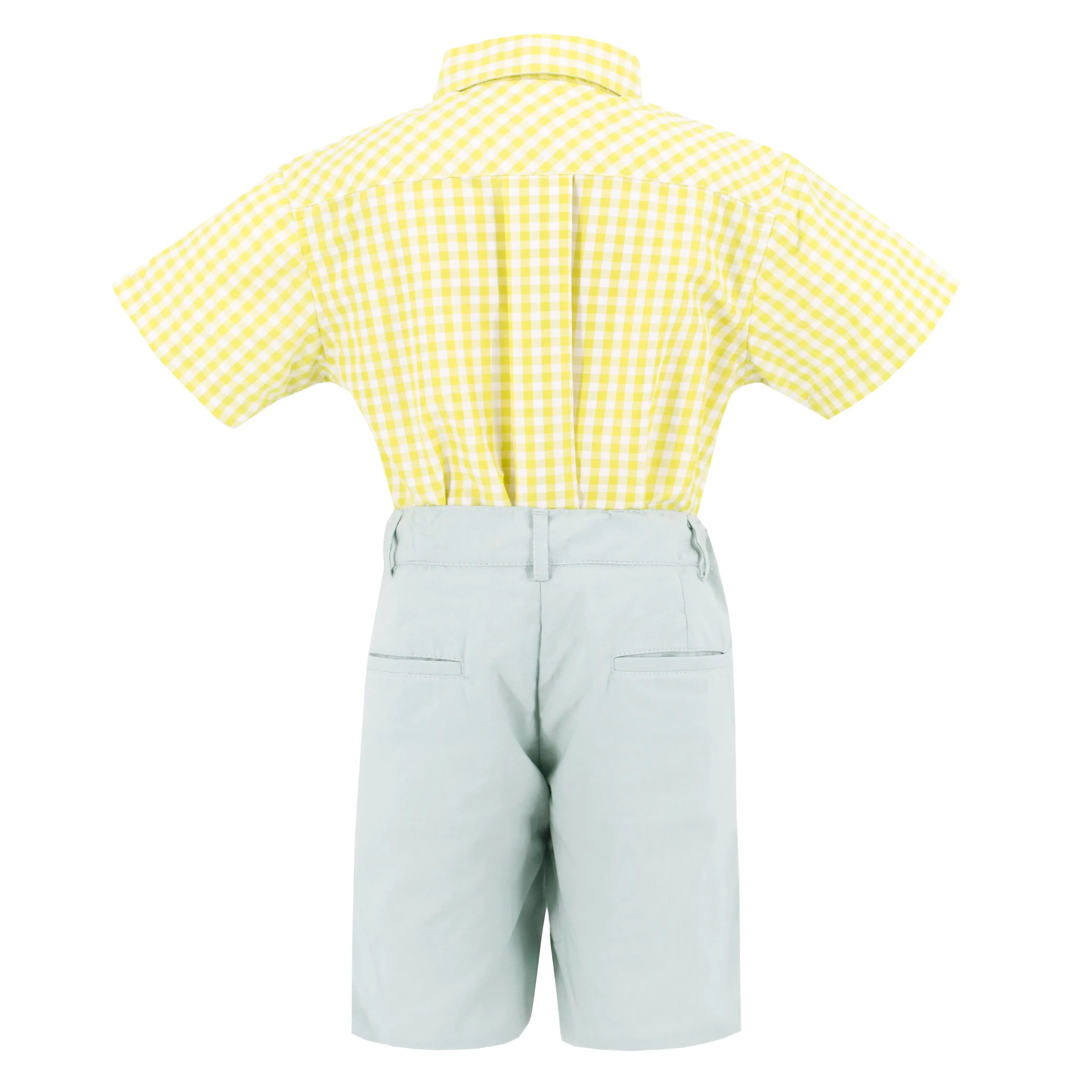 David Boy Button Down/Short Set