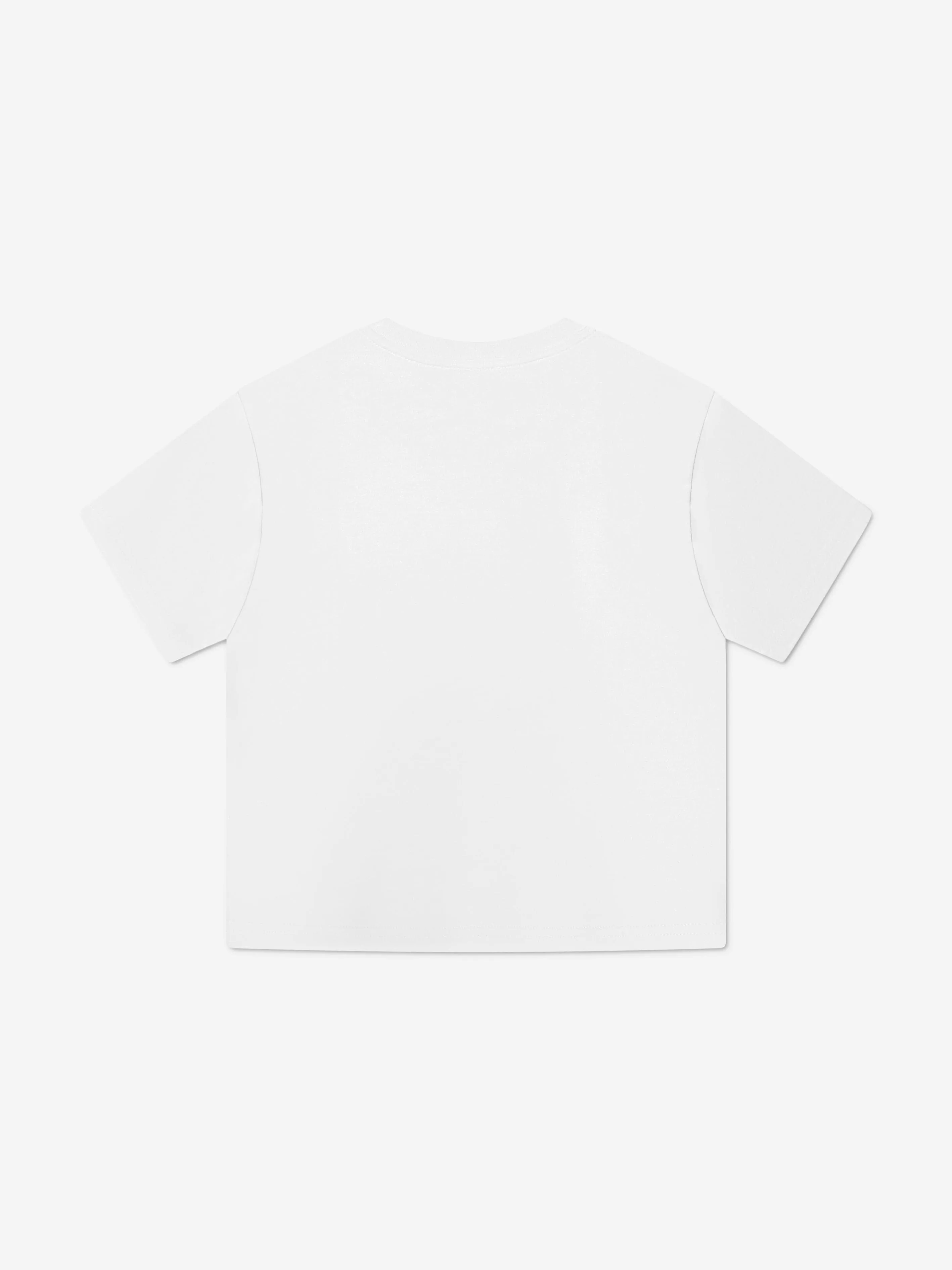 Dolce & Gabbana Boys Branded T-Shirt in White