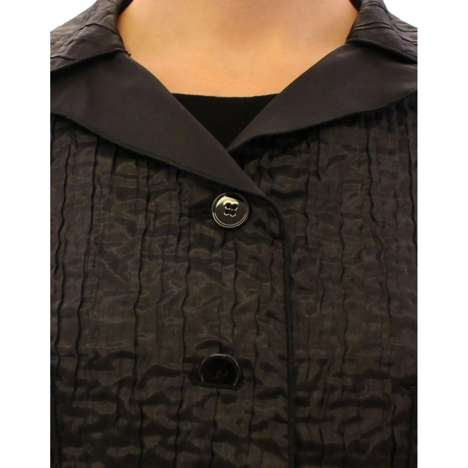 Dolce & Gabbana Elegant Black Bolero Shrug Jacket