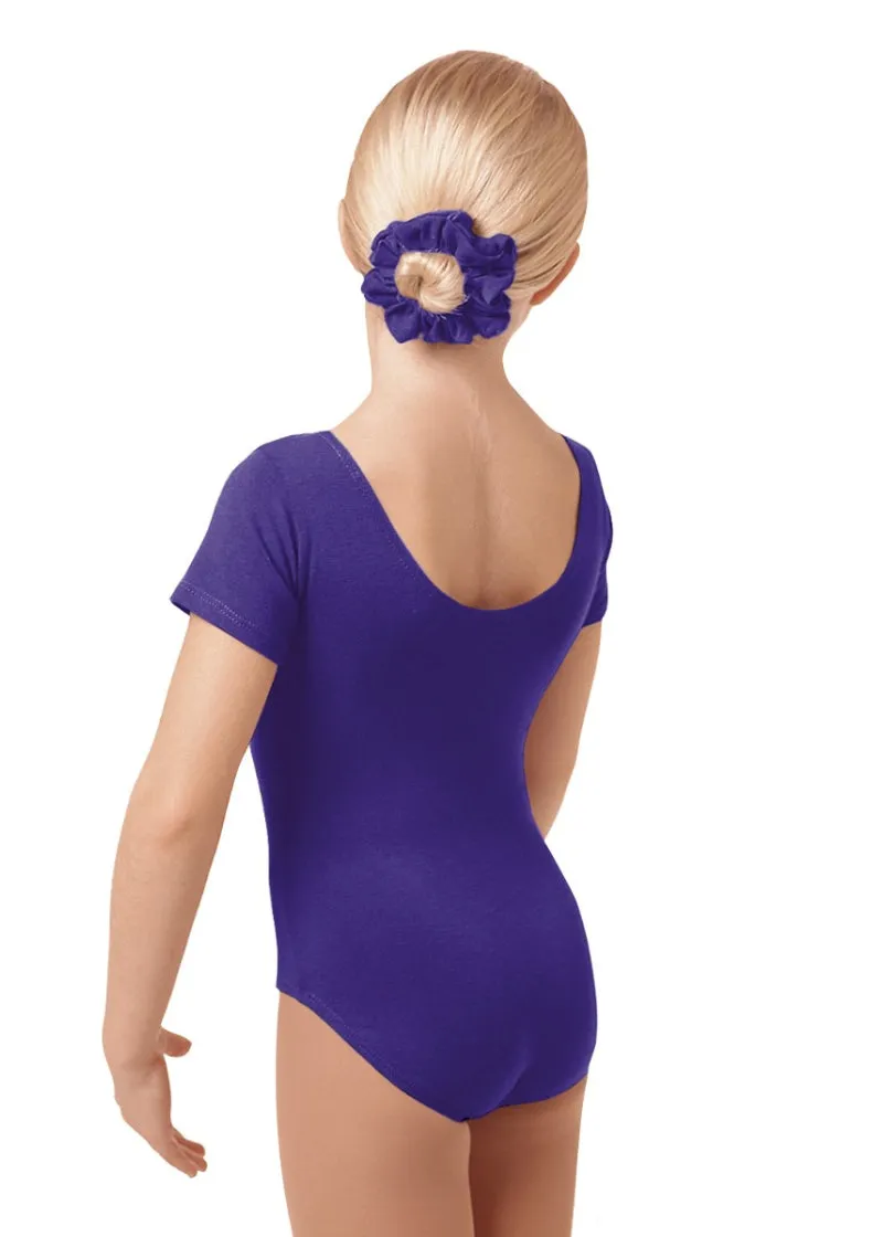 Eurotard Cotton Youth Short Sleeve Leotard