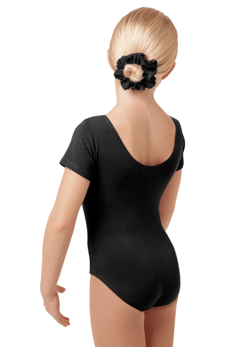 Eurotard Cotton Youth Short Sleeve Leotard