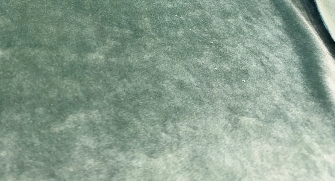 Exclusive Velveteen Aqua Drapery Upholstery Velet Fabric by the yard