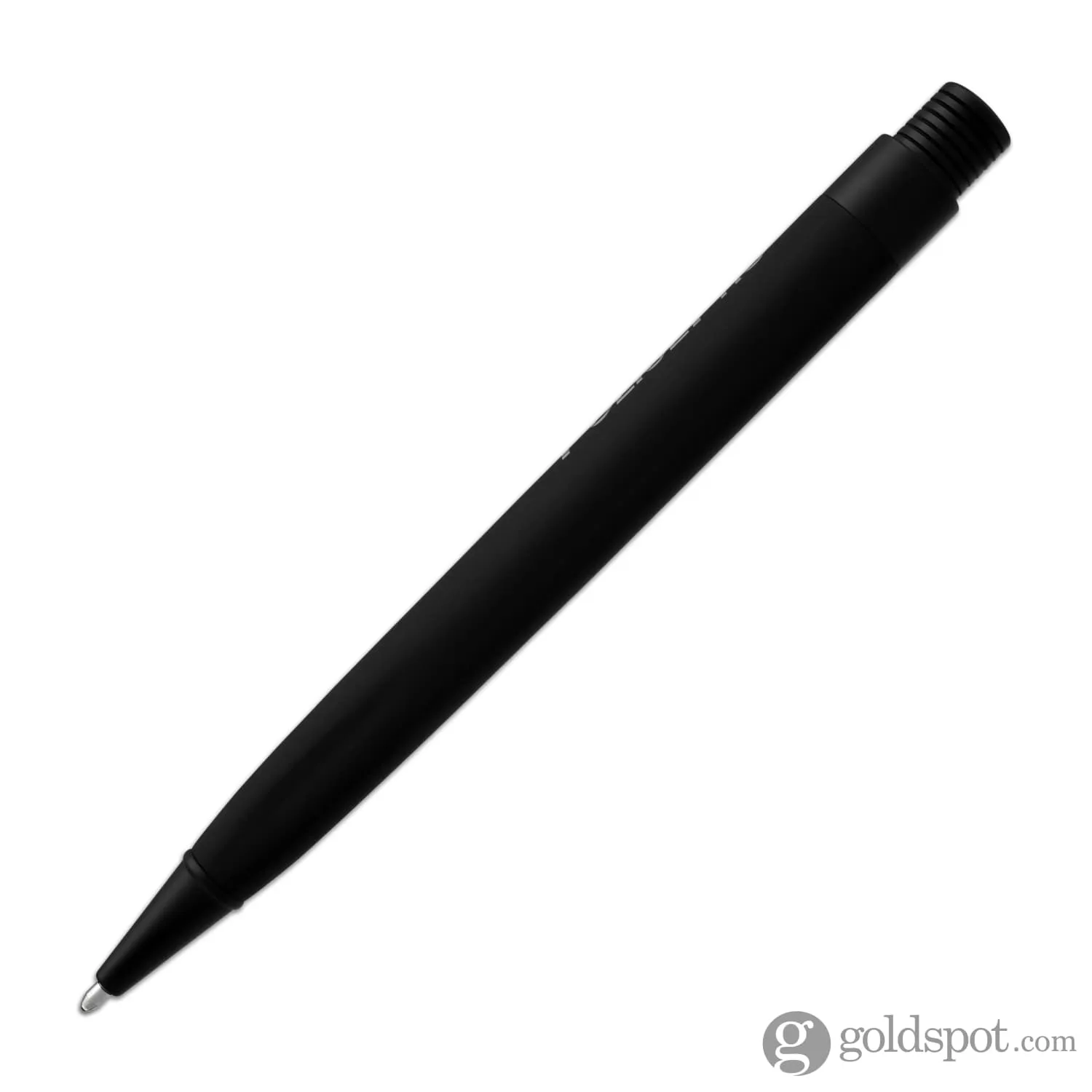 Fisher Space Zero Gravity Ballpoint Pen with Police Pro Imprint in Matte Black