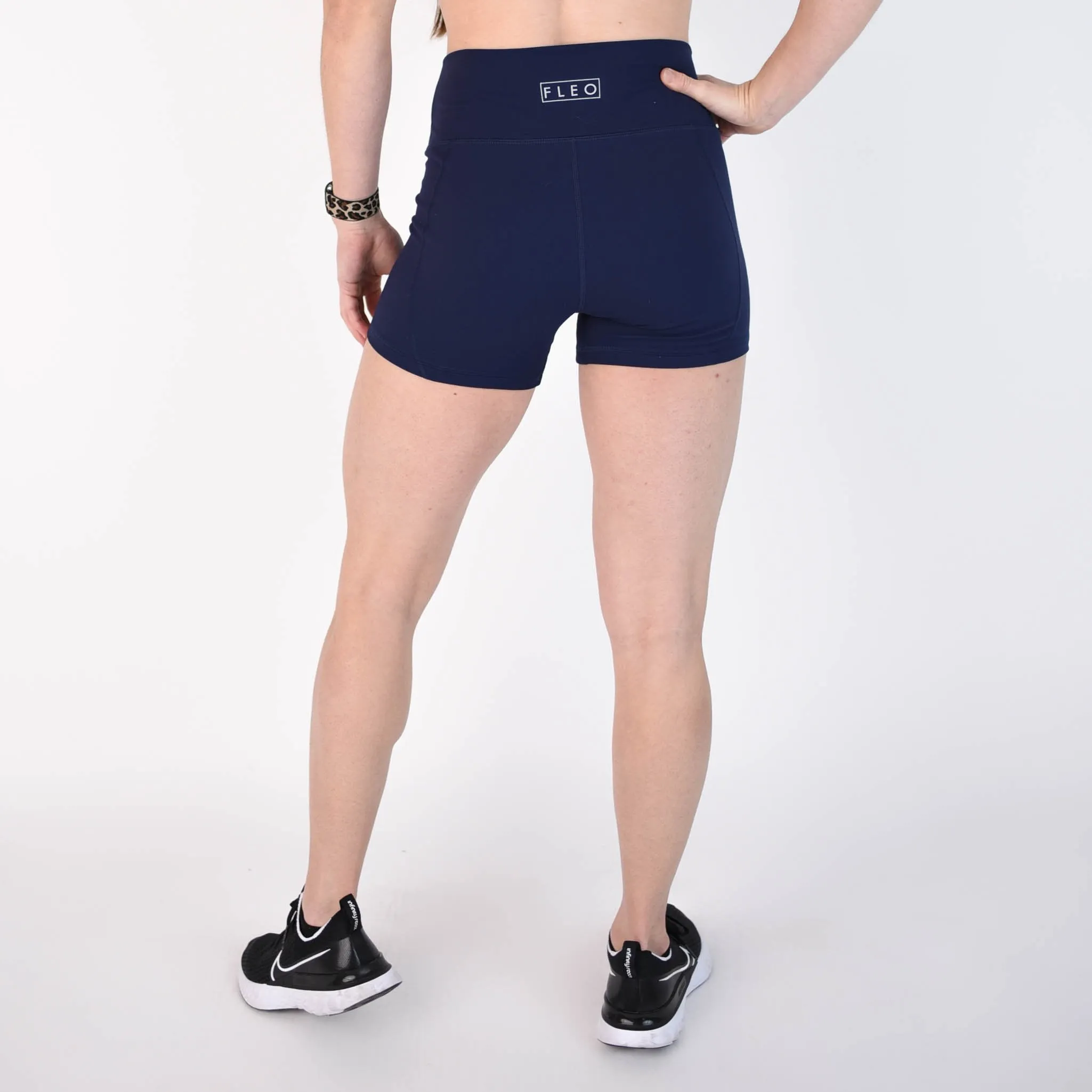 FLEO Classic Navy Shorts (True High Contour)