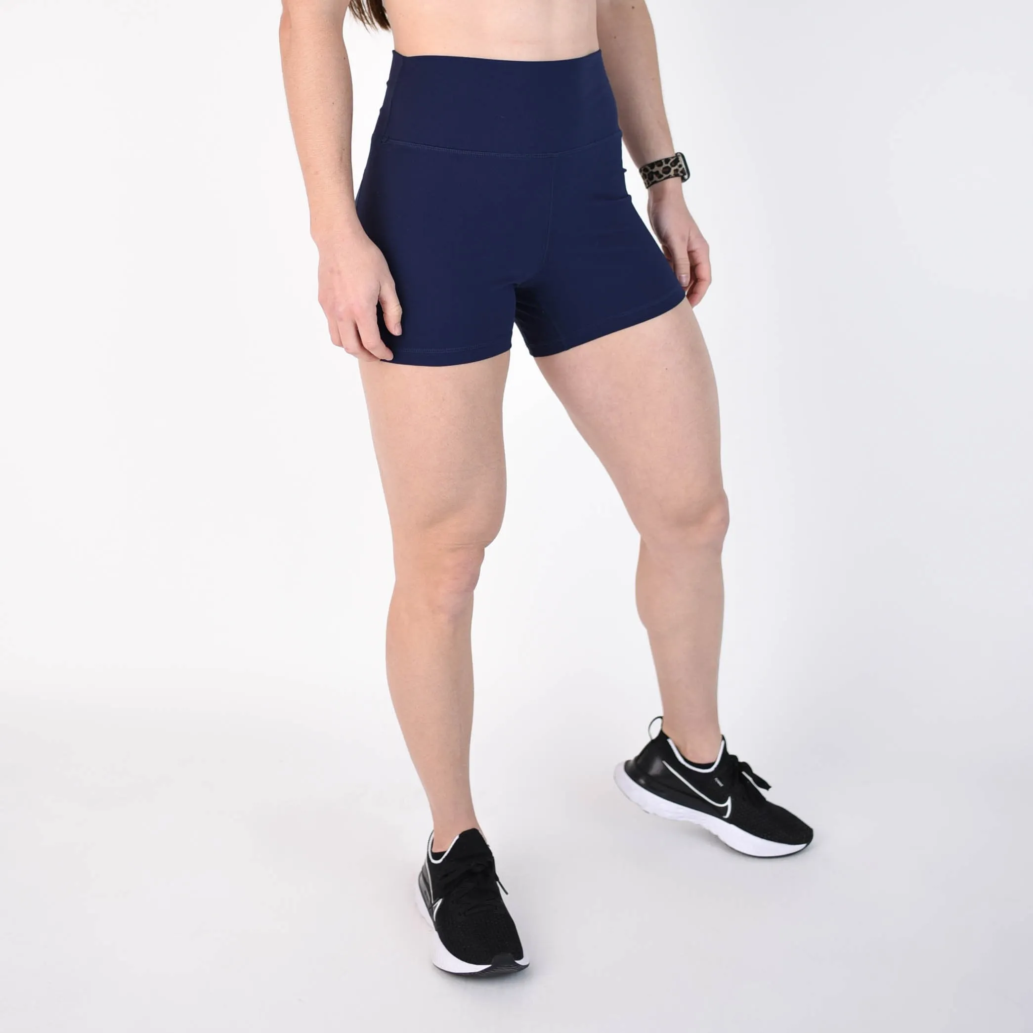 FLEO Classic Navy Shorts (True High Contour)