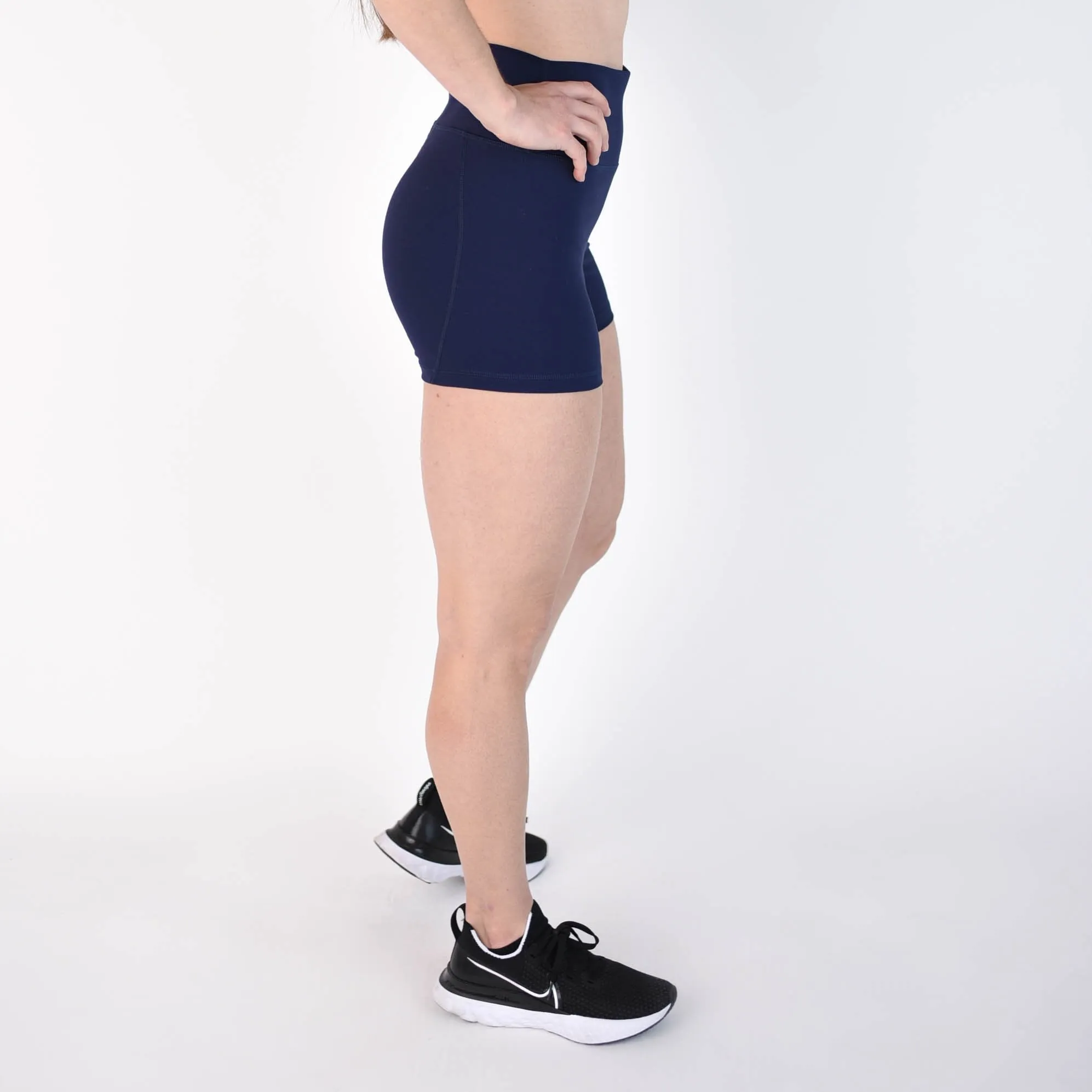 FLEO Classic Navy Shorts (True High Contour)