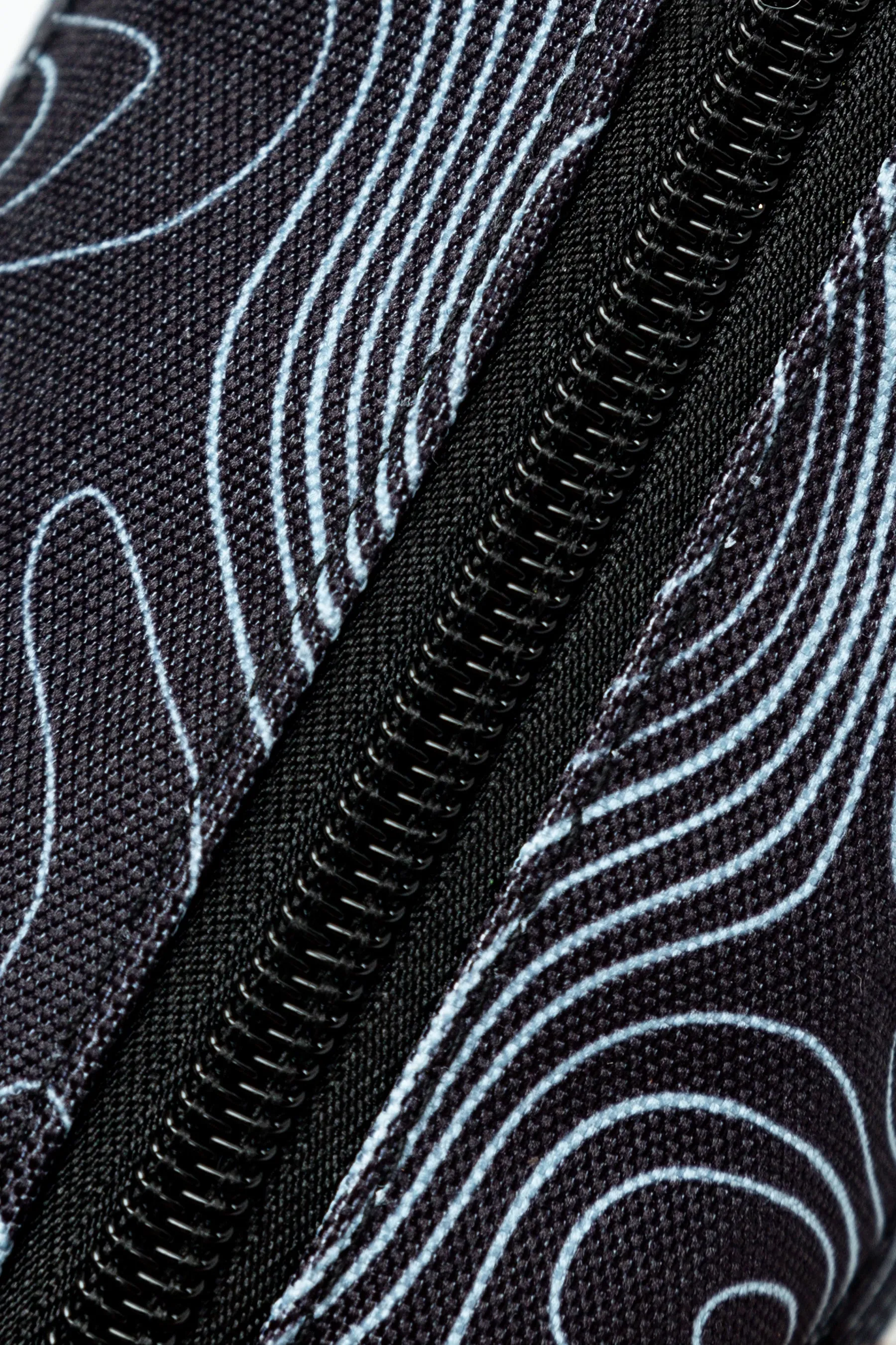 Hype Topographic Black Pencil Case