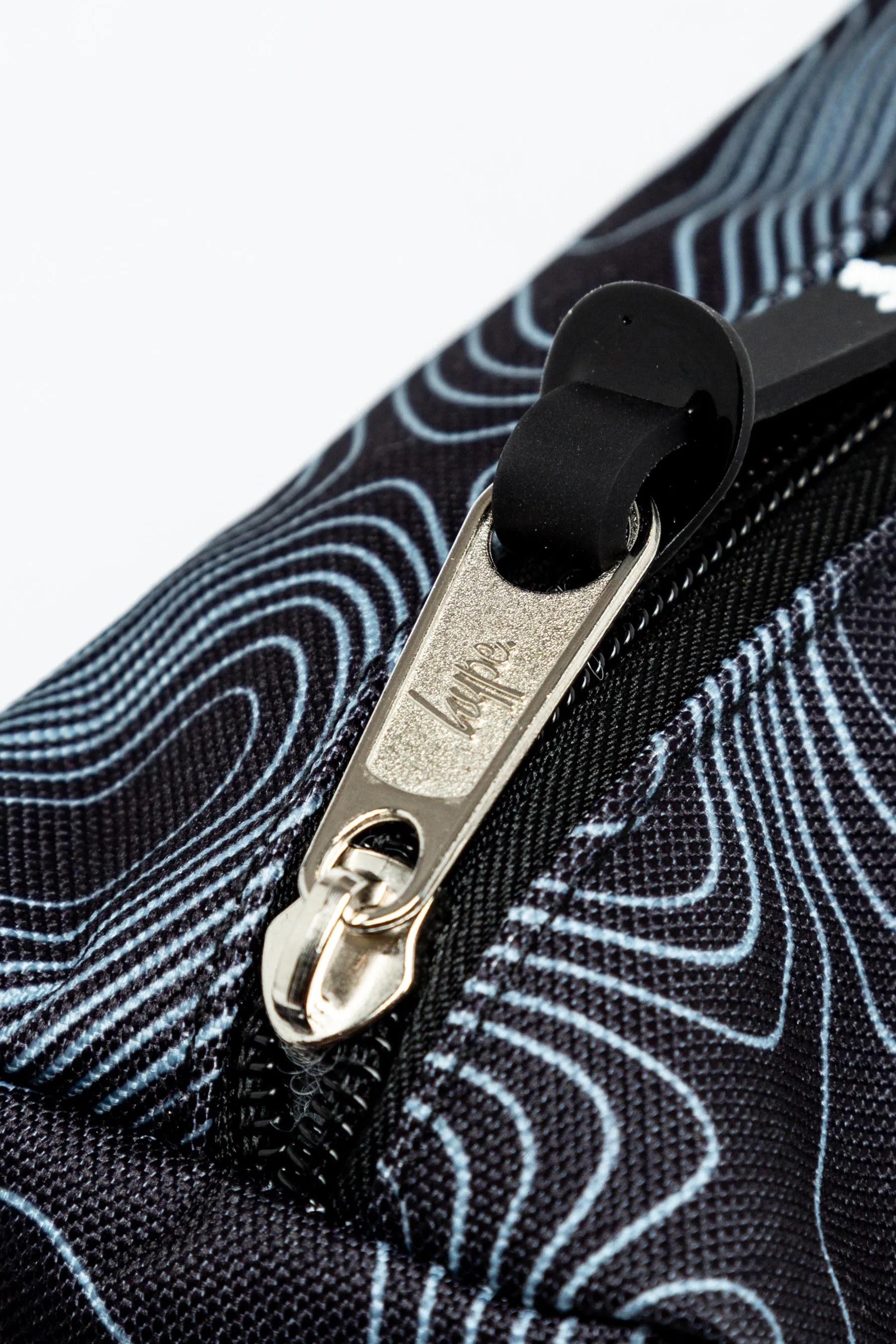 Hype Topographic Black Pencil Case