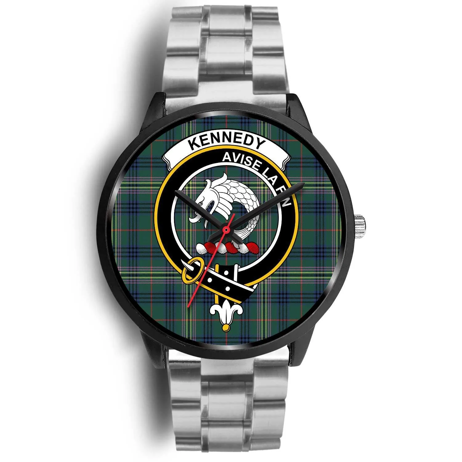 Kennedy Modern Clan Badge Tartan Black Watch