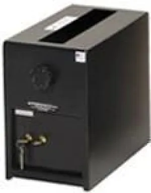 Perma-Vault PV-814-K Rotary Depository Safe with Dual Key Lock