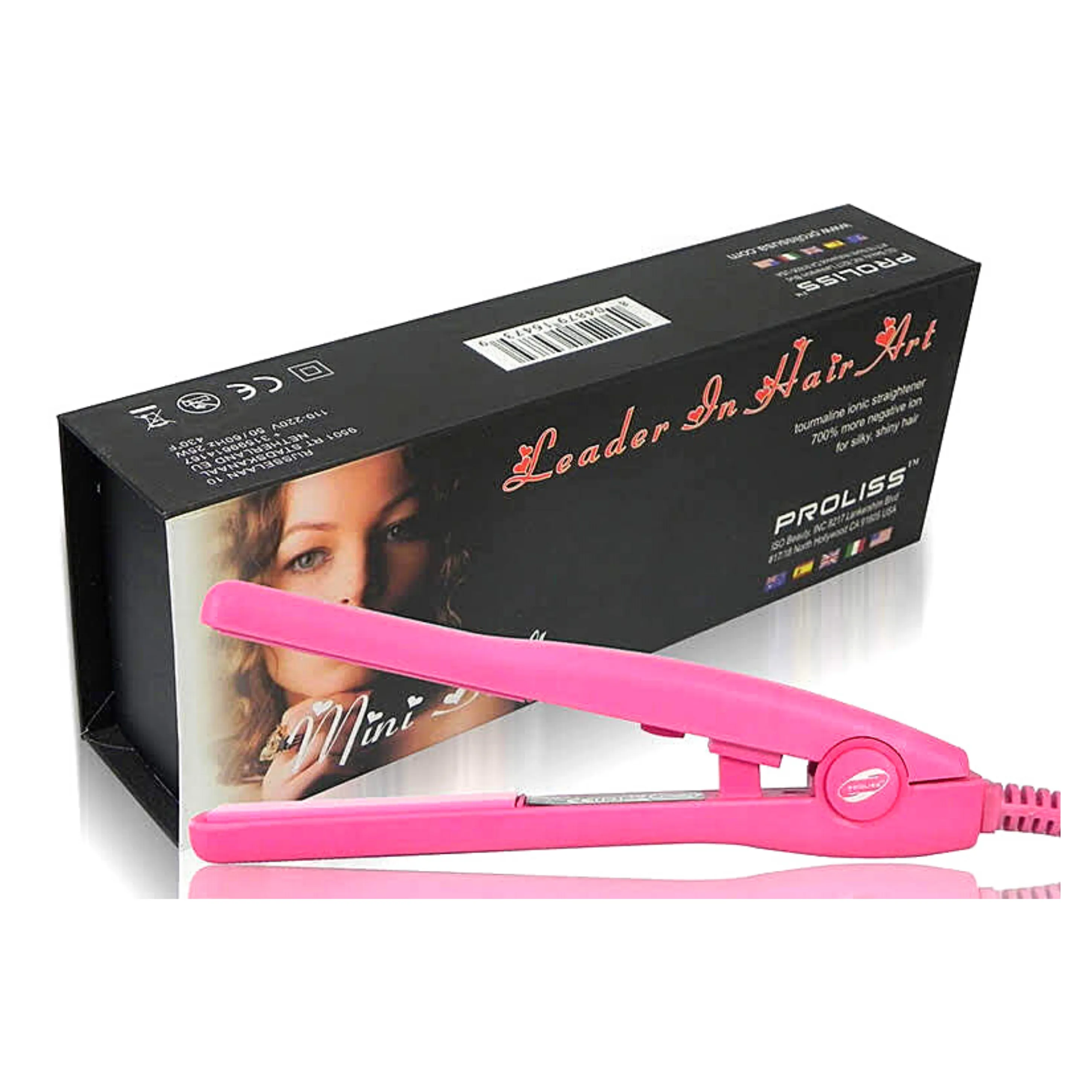 Pink 0.5" Mini Silk | Flat Iron