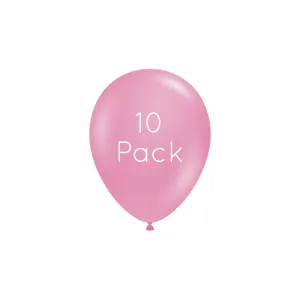 Pink Mini Balloons - 10 Pkt