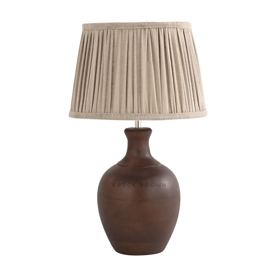 Potra Night Lamp | Handcrafted Mango Wood Table Lamp