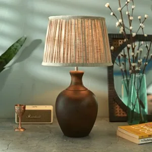 Potra Night Lamp | Handcrafted Mango Wood Table Lamp