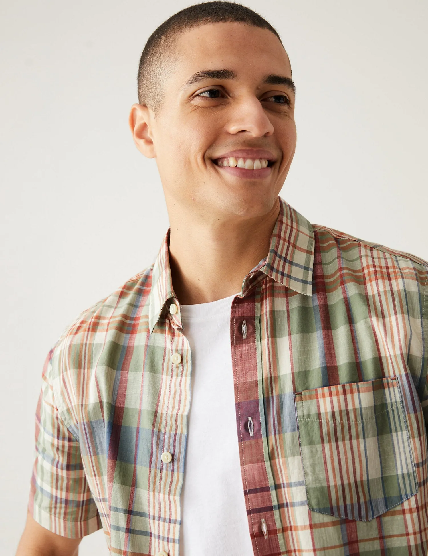 Pure Cotton Check Shirt