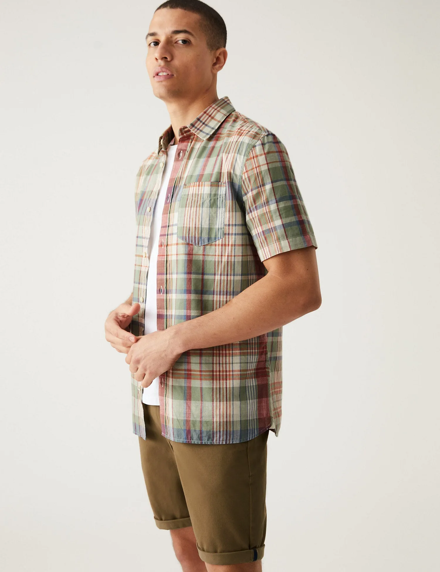 Pure Cotton Check Shirt