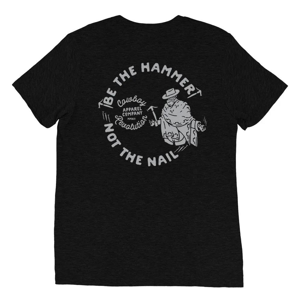 "Hammer and Nail" Cowboy Revolution S/S Tri-Blend Tee