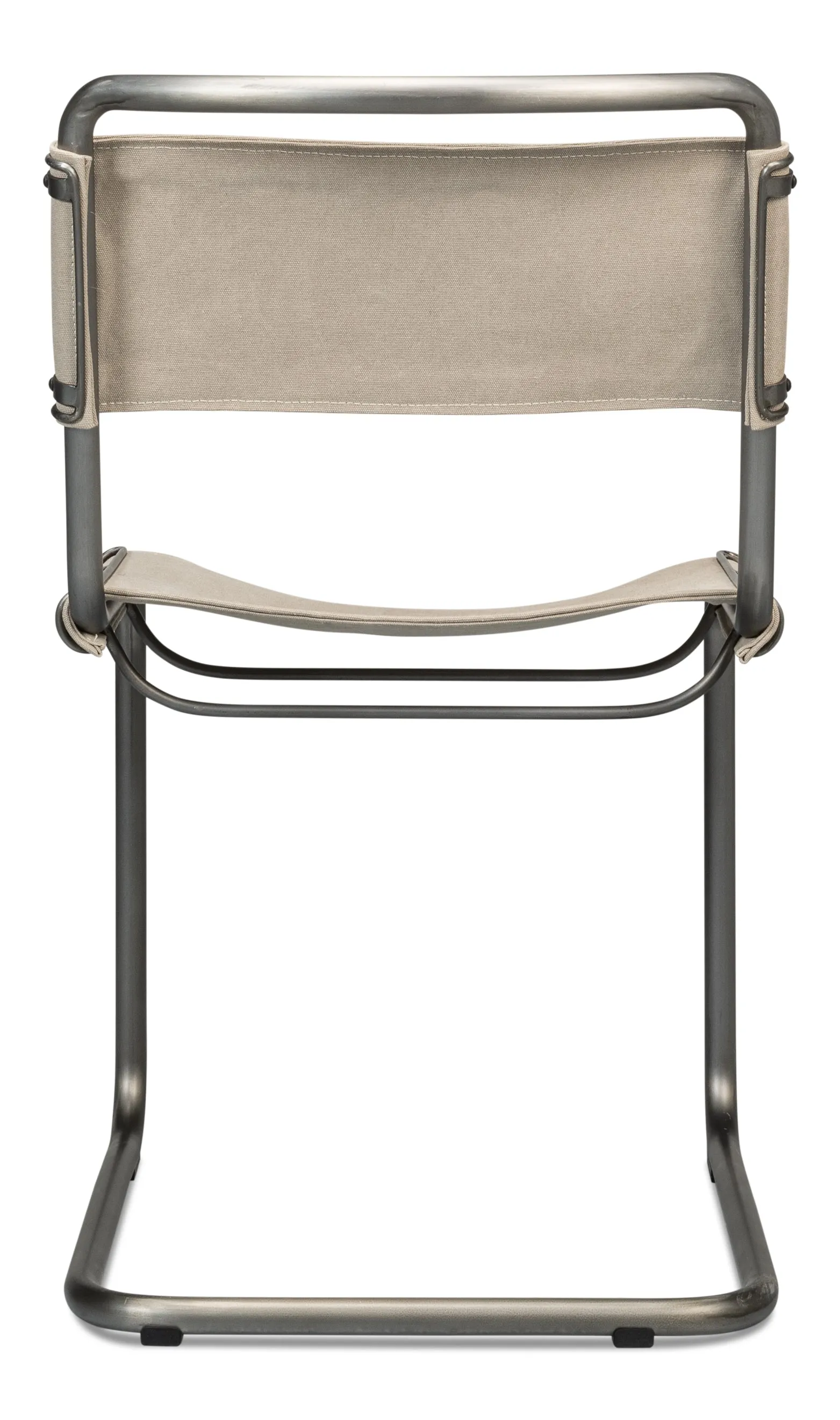 Sarreid - Patton Canvas Field Chair - Beige - Traditional - set of 2