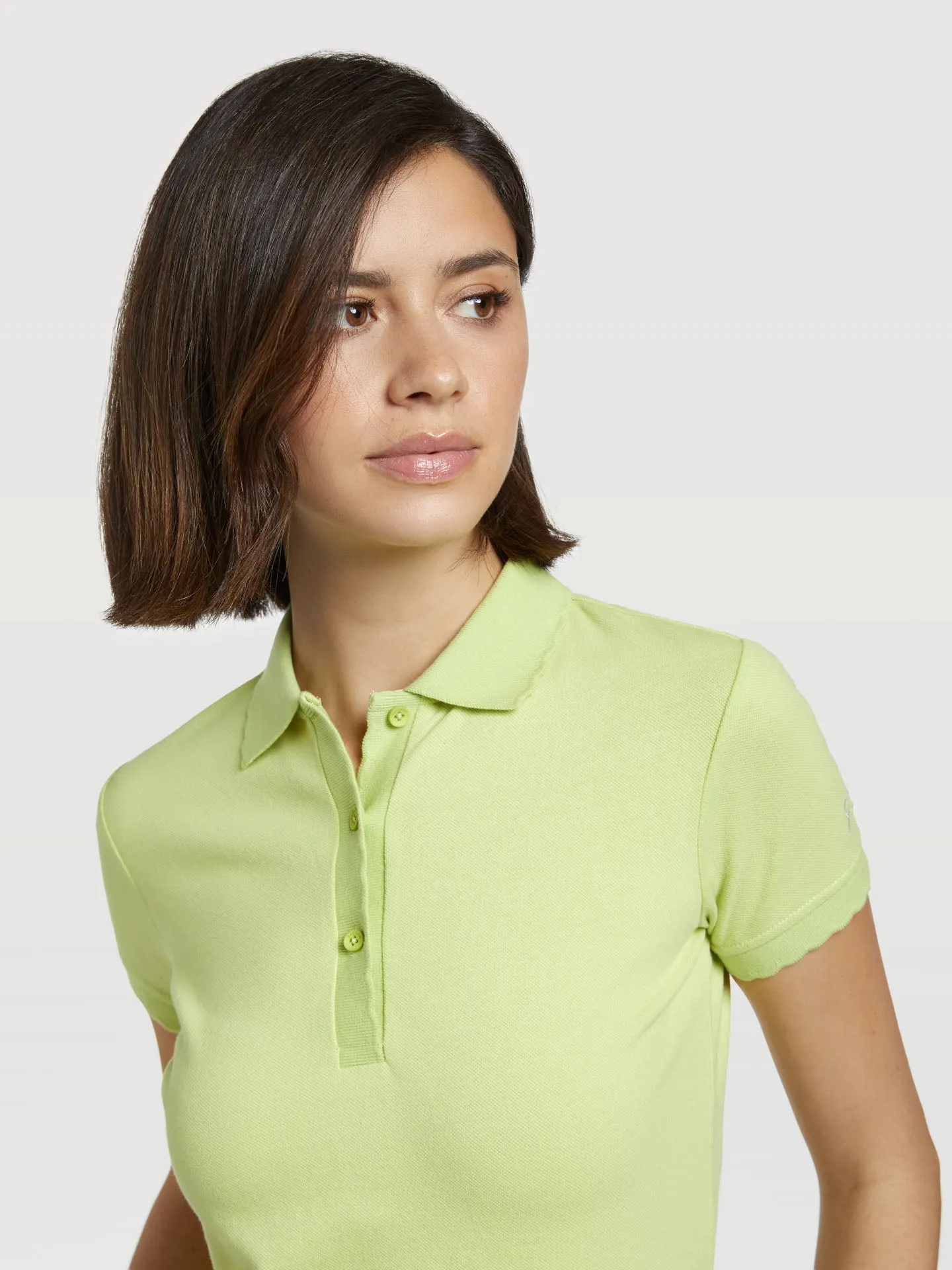 Scalloped Polo Piquet