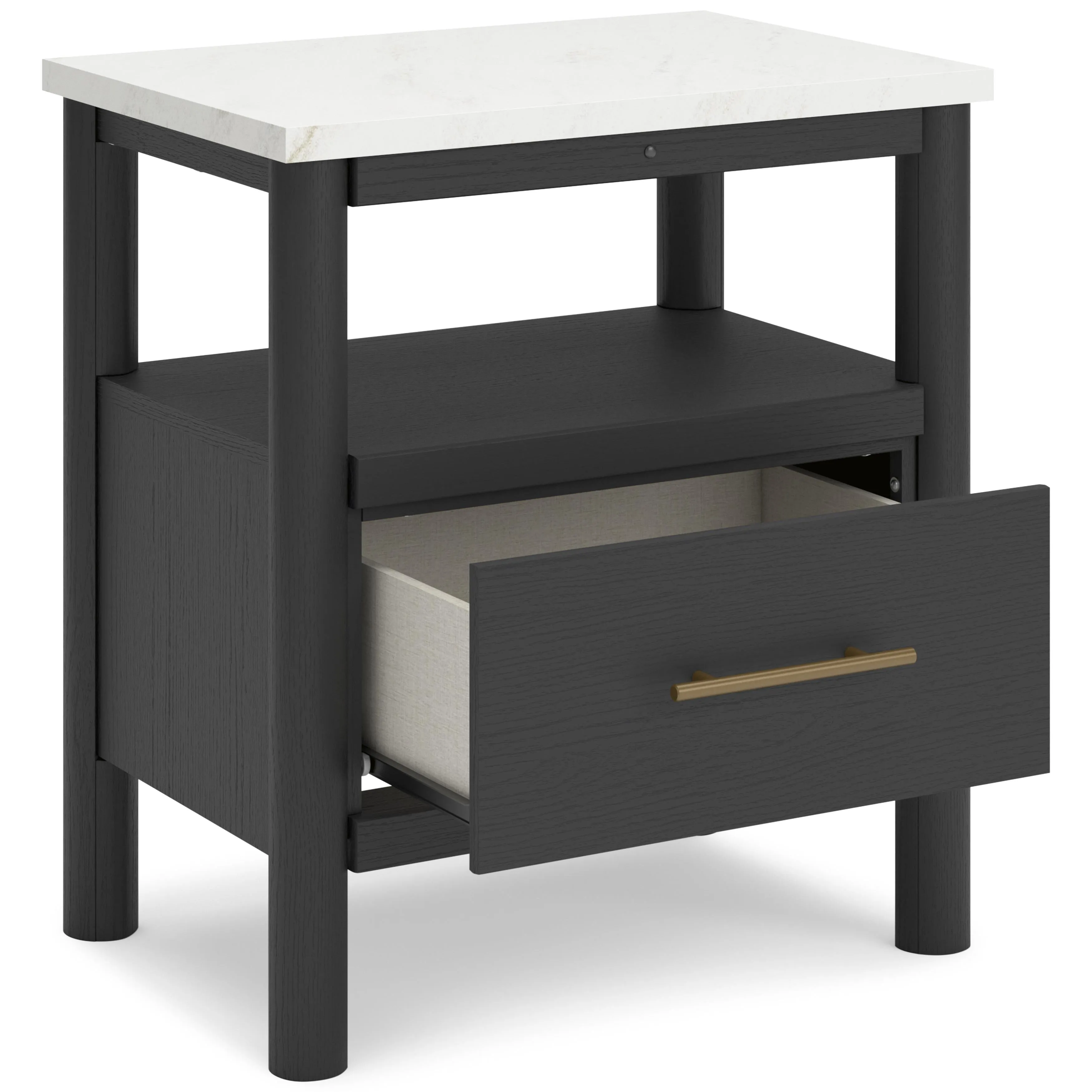 Signature Design by Ashley Cadmori 1-Drawer Nightstand B2616-91