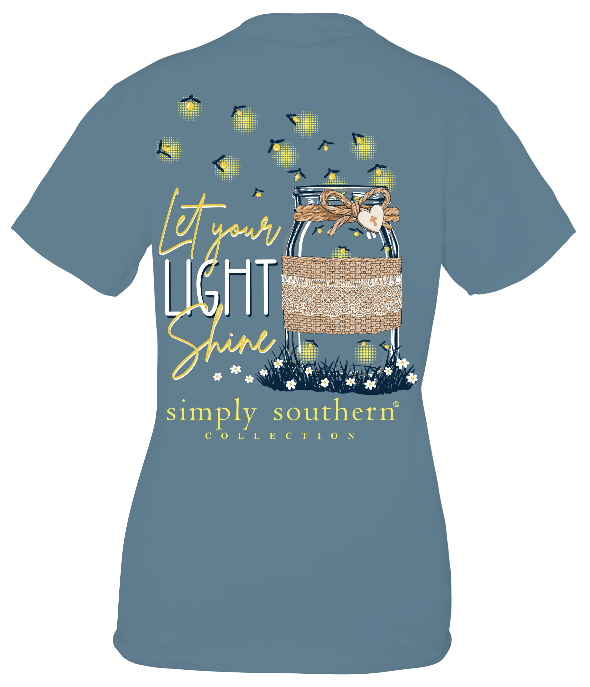 Simply Southern let your light shine short sleeve tshirt