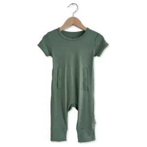 Succulent Adaptive Tube Access Mini Ribbed Big Kid Short Long Romper