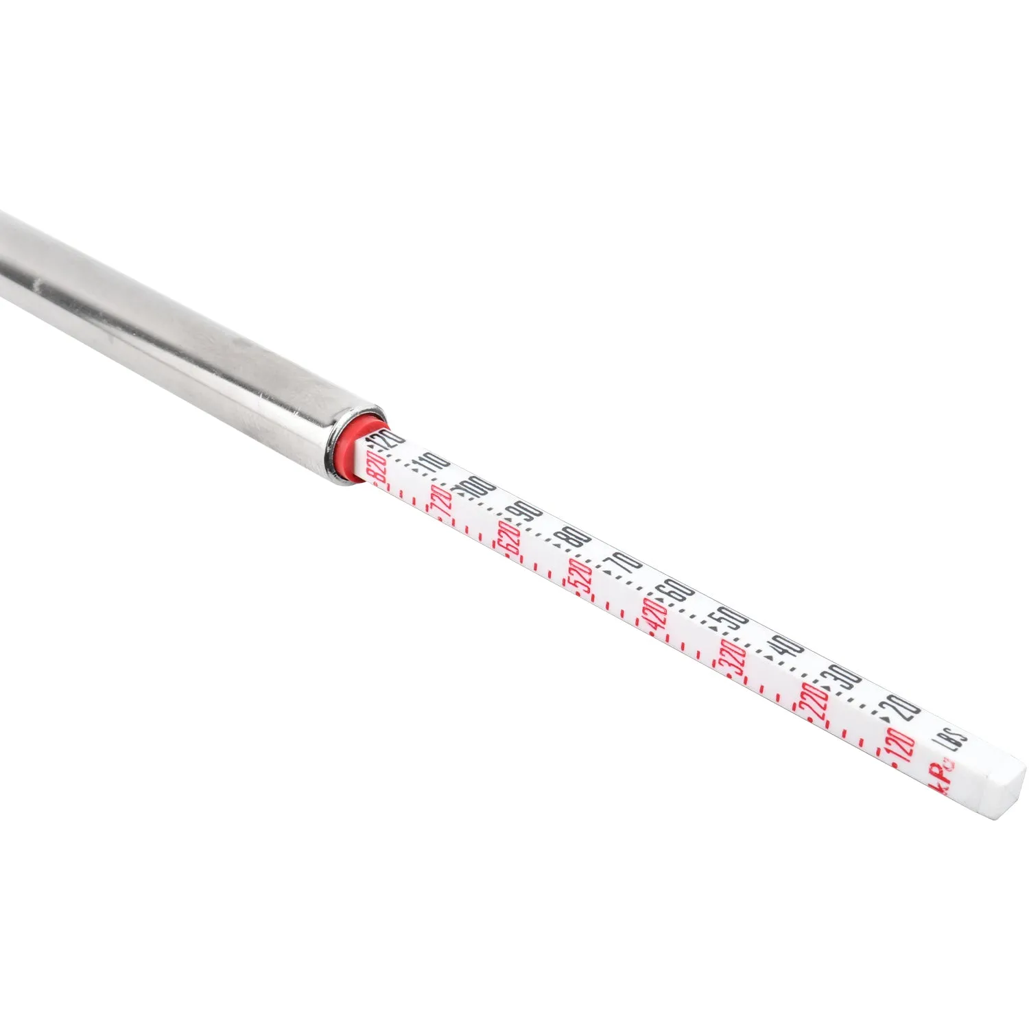 Tire Pressure Gauge, 20-120 PSI Single Ball-Head Air Chuck (Box of 10)