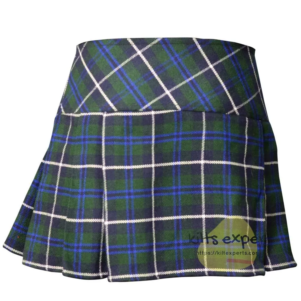 Women's Blue Douglas Tartan Kilts