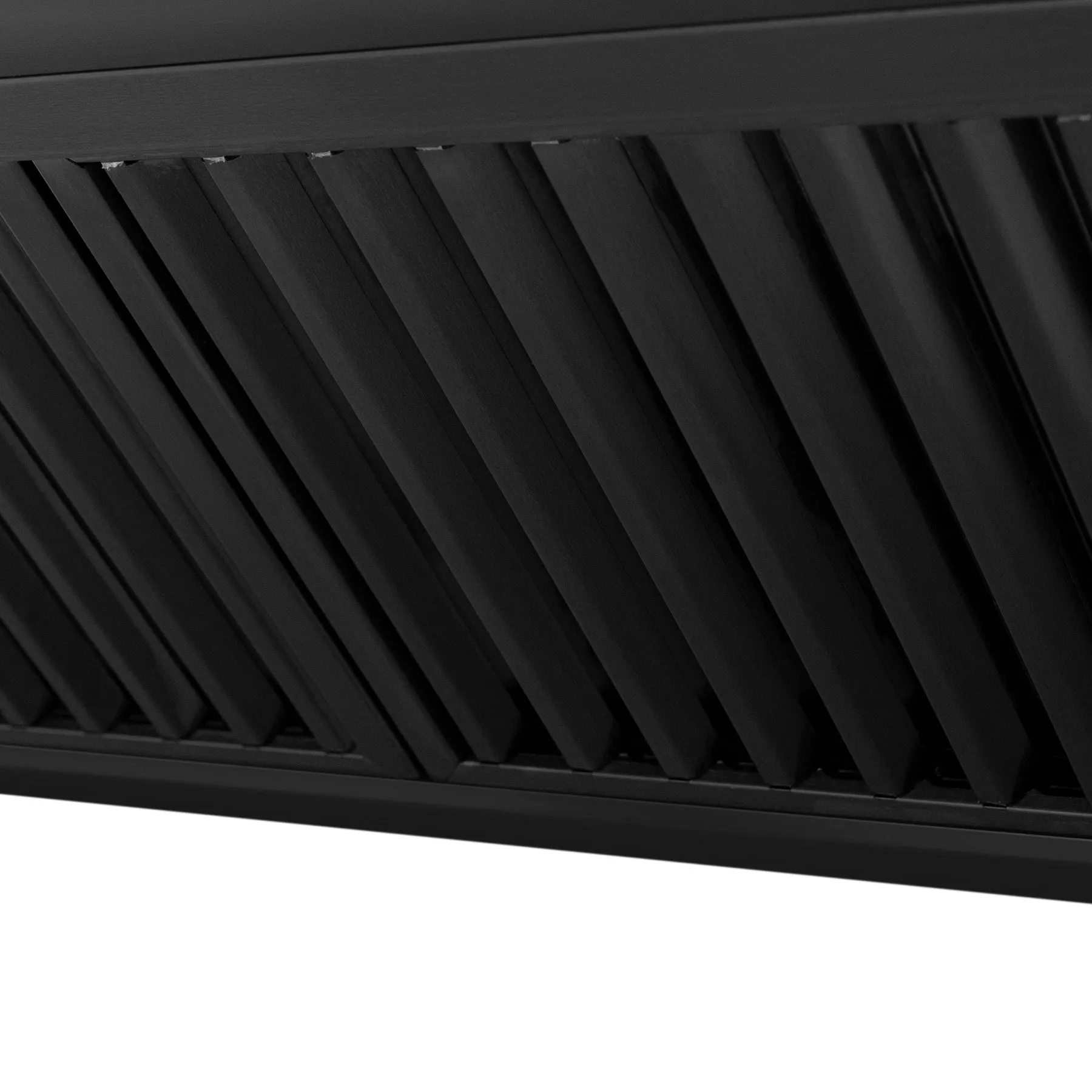 ZLINE 36" Autograph Edition Black Stainless Steel Range Hood with Gold Handle (BS655Z-36-G)